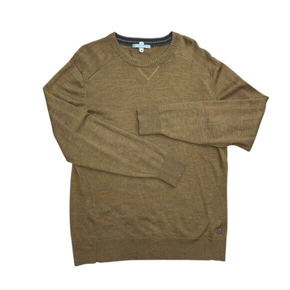 Smartwool Cheyenne Creek Crew Sweater Mens Size M Merino Wool Blend Lightweight - Picture 1 of 6